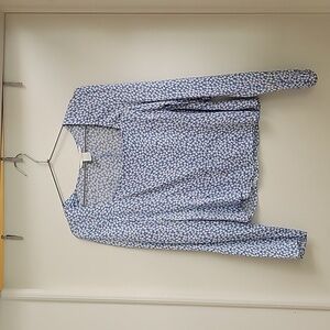 H&M Square Neck Satin Shirt Size XS